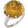 Genuine Honey Quartz Ring Ref 990188