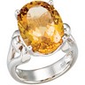 Genuine Honey Quartz Ring Ref 779188