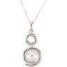 Freshwater Cultured Pearl Pendant Ref 584522