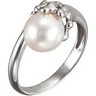 Freshwater Cultured Pearl Ring Ref 718674