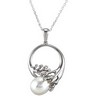 Freshwater Cultured Pearl Pendant Ref 546992