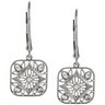 .1 CTW Diamond Leverback Earrings Ref 577641