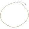 Natural Rough Diamond Chip Necklace Ref 844318