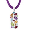 Topaz, Garnet, Amethyst, Citrine, Peridot and Madeira Citrine Pendant Ref 681395