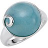 Genuine Larimar Ring Ref 333841