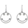 .63 CTW Diamond Smiley Face Earrings Ref 602545