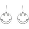 .63 CTW Diamond Smiley Face Earrings Ref 602545