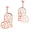 .025 CTW Diamond Heart Earrings Ref 747027