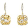 Sterling Silver CZ Earrings Ref 473253