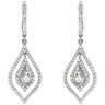 1 CTW Diamond Earrings Ref 241475