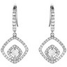 .75 CTW Diamond Earrings Ref 233006