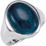 Genuine Opaque Apatite Ring Ref 427003