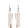 Genuine Smoky Quartz Earrings Ref 125005