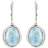 Genuine Larimar Earrings Ref 862934