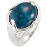 Genuine Opaque Apatite Ring Ref 807263