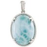 Genuine Larimar Pendant Ref 852724