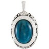 Genuine Opaque Apatite Pendant Ref 297085