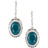 Genuine Opaque Apatite Earrings Ref 889139