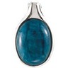 Genuine Opaque Apatite Pendant Ref 973511