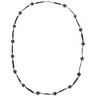 Freshwater Cultured Black Pearl 27.5 inch Necklace Ref 312723