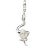 Freshwater Cultured Pearl and Diamond Snake Charm Ref 557320