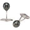 Tahitian Cultured Pearl Cuff Links Ref 130197