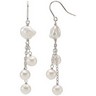 Freshwater Cultured Pearl Earrings Ref 242441
