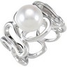 Freshwater Cultured Pearl Ring Ref 708203