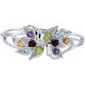 Amethyst, Citrine, Mozambique Garnet, Peridot and Blue Topaz Bracelet Ref 687176