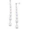 Freshwater Cultured Pearl Earrings Ref 155331