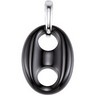 Genuine Onyx Marine Link Pendant Ref 340545