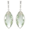 Genuine Green Quartz Earrings Ref 568290