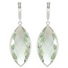 Genuine Green Quartz Earrings Ref 568290