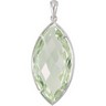 Genuine Green Quartz Pendant Ref 244406