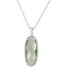 Genuine Green Quartz Pendant Ref 230532