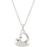 .01 CTW Diamond Heart 18 inch Necklace Ref 771793