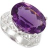 Genuine Amethyst Ring Ref 750344