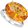 Genuine Citrine Ring Ref 767967