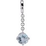 Genuine Aquamarine Pendant Enhancer Ref 452901