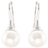 Freshwater Cultured Pearl Earrings Ref 519301