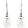 Freshwater Cultured Pearl Earrings Ref 786438