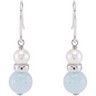 Mabe Pearl & Diamond Earrings | 12.5 mm Mabe Pearl | 1/8 Ct TW | SKU: 60853