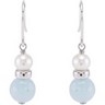 Mabe Pearl & Diamond Earrings | 12.5 mm Mabe Pearl | 1/8 Ct TW | SKU: 60853
