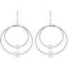 Freshwater Cultured Pearl Earrings Ref 703434