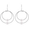 Freshwater Cultured Pearl Earrings Ref 703434