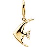 .03 CTW Diamond Angel Fish Charm Ref 256433