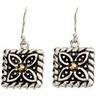 Two Tone Fashion Earrings Ref 274592