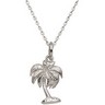 Palm Tree Pendant 19.58 x 12.61mm Ref 236410