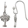 Palm Tree Earrings 13.89 x 9.16mm Ref 684219