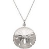 Sand Dollar Pendant 31.93 x 28.28mm Ref 710101